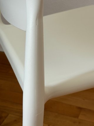 Set 4 Sedie Scabo Design Bianche