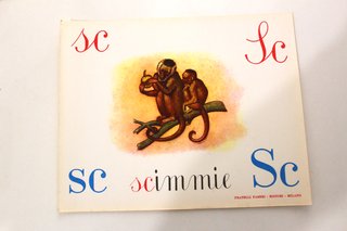 Alfabeto Figurato Originale Fabbri Anni 50