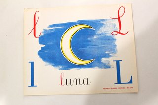 Alfabeto Figurato Originale Fabbri Anni 50