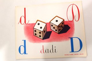 Alfabeto Figurato Originale Fabbri Anni 50