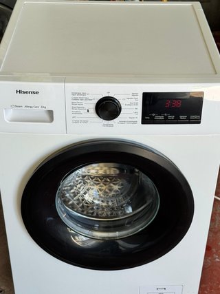 LAVADORA HISENSE DE 8 KILOS BLANCO