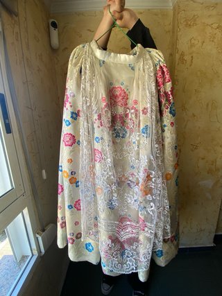 Traje de Fallera Multicolor