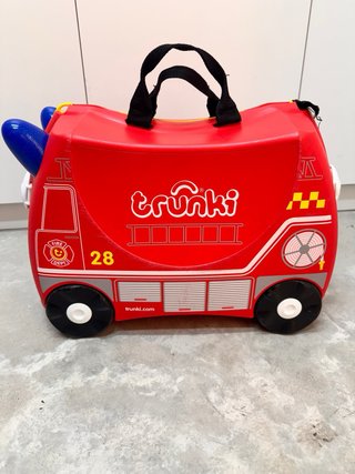 Maleta Infantil Trunki Roja y Amarilla