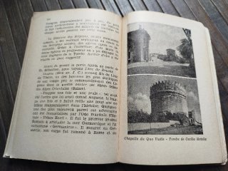 🇮🇹 Lote: Guia de Roma y mapa. Circa 1950
