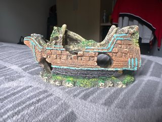 Figura decorativa para acuario