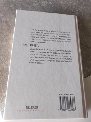 El Ruido y la Furia, William faulkner 2002