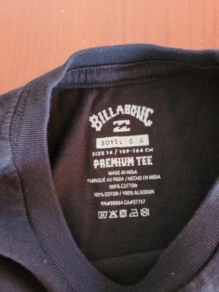 Camiseta Niño Billabong Negra