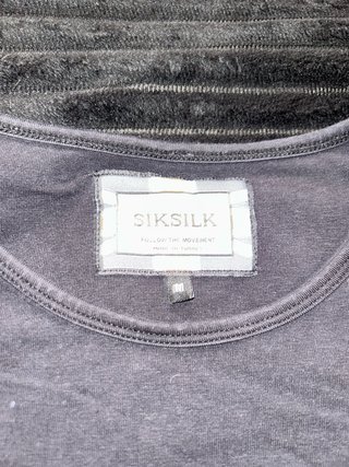 Camiseta SikSilk Negra Talla M