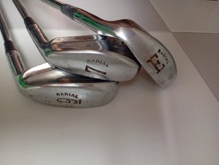 Palos de Golf Hogan Radial E, 7, 9. Clásic