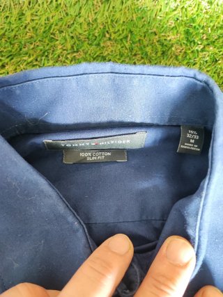 Camicia Tommy Hilfiger Uomo Blu