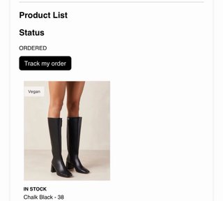 Botas altas Alohas negras