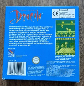 Dracula Game Boy PAL UK Nintendo