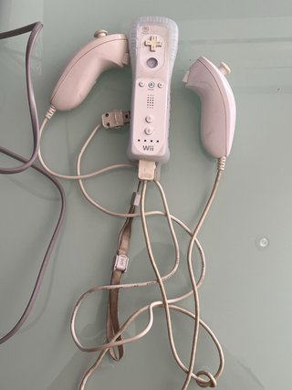 Consola Nintendo Wii Gris y Blanca