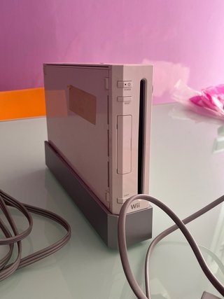 Consola Nintendo Wii Gris y Blanca
