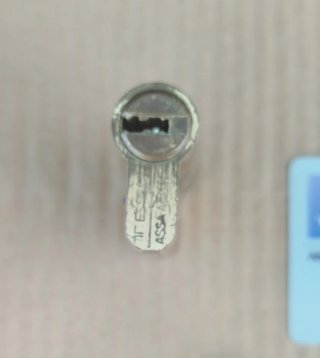 Bombín TESA TX80 Alta Seguridad + 5 llaves