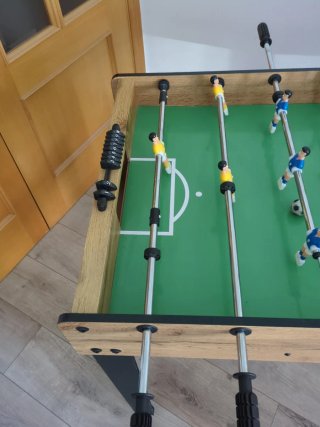 Futbolín madera y metal