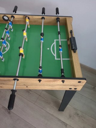 Futbolín madera y metal