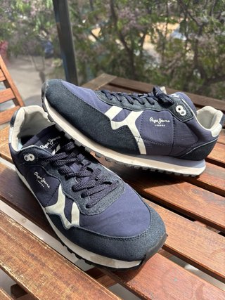 Zapatillas Pepe Jeans Azules y Blancas