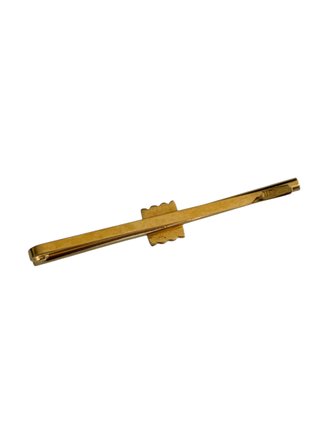 Pasador de corbata Loewe vintage dorado anagrama