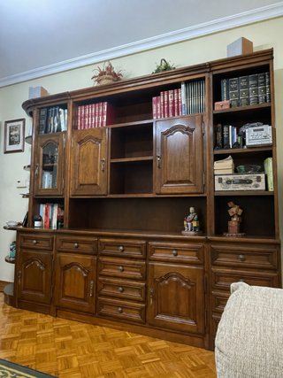 Mueble de salón madera pino
