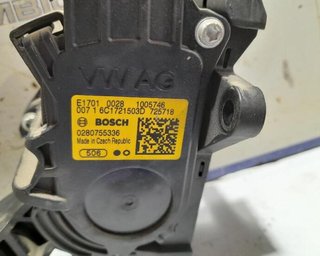 Pedal acelerador seat 103093 6c1721503d ibiza 6p1
