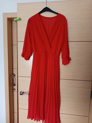Vestido rojo de fiesta