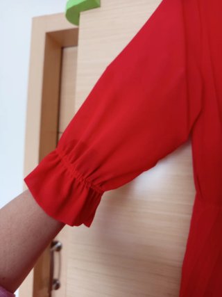 Vestido rojo de fiesta