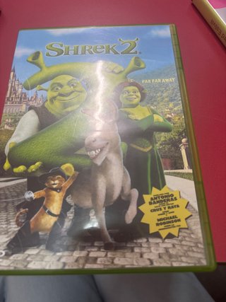 DVD Shrek 2 Película Animada Comedia Familiar Espa