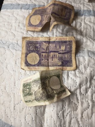 Billetes 25 y 5 Pesetas España 1934-1954