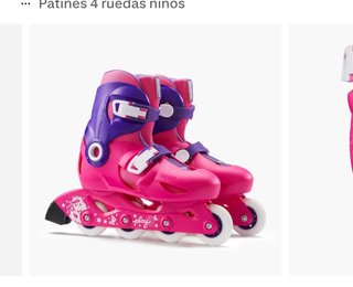 Patines 4 ruedas niña Oxelo