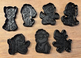 Cortadores Biscoitos Patrulha Pata