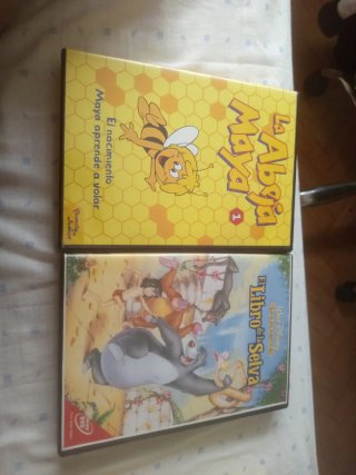 Lote 2 Películas DVD Infantiles Disney