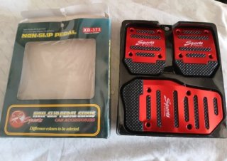 Pedales deportivos antideslizantes para coche