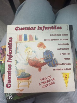 DVD Cuentos Infantiles 1 CDs