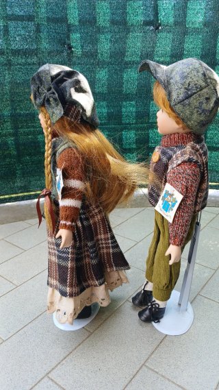 2 Bambole vintage da collezzione Avalon Originali