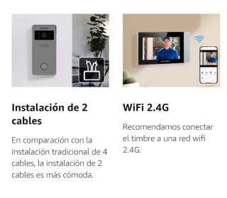 Videoportero WiFi 2 hilos