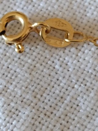 Collana Oro 750 con Zaffiri Blu. Vintage