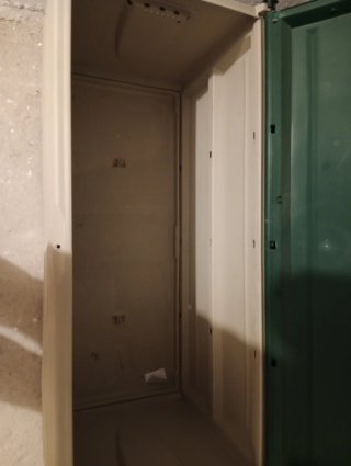 Baúl exterior Keter beige/verde