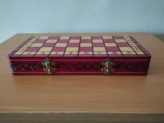 Tablero de ajedrez de madera