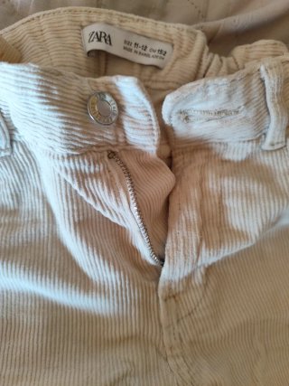 3 Pantalones niña azul y beige