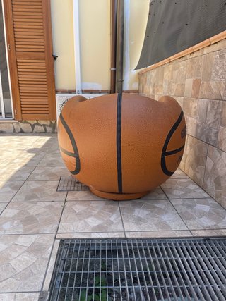 Poltrona girevole design pallone basket