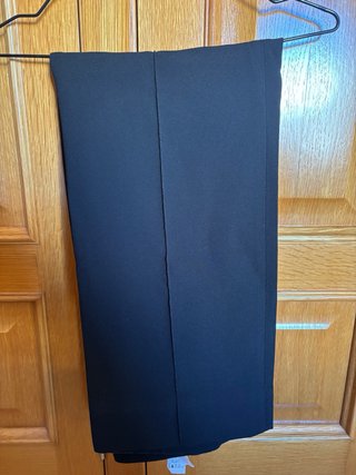 Pantalón traje negro Zara Talla S