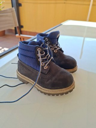 Botas Timberland Niño Talla 23 Azul