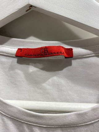 Camiseta CH de Carolina Herrera Blanca
