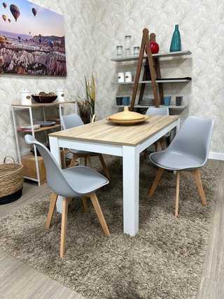 Mesa y 4 Sillas Comedor