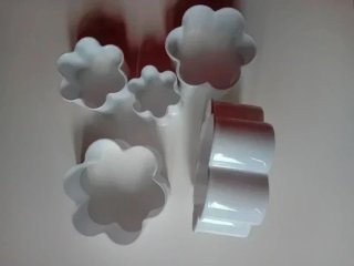 Set 5 Stampini per Dolci a Fiore