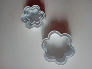 Set 5 Stampini per Dolci a Fiore