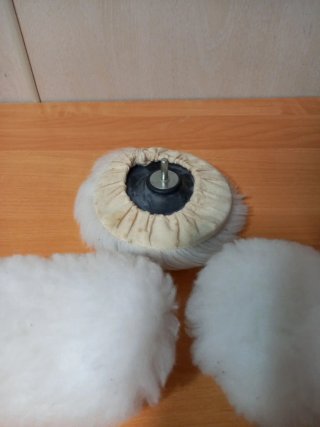3 Pulidoras para taladro