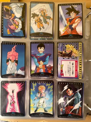 Lote Cartas Dragon Ball Z Hero Collection