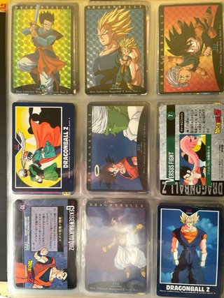 Lote Cartas Dragon Ball Z Hero Collection
